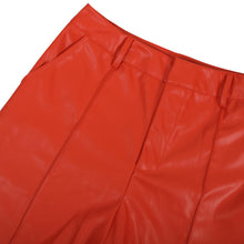Load image into Gallery viewer, Main Character Energy Faux Leather Short Set 🔥
