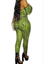 Load image into Gallery viewer, Slim Leopard Jumpsuit
