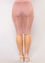 Load image into Gallery viewer, Not Much To Hide Mesh Skirt-Mauve
