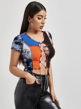 Load image into Gallery viewer, Sassy Color Block Top
